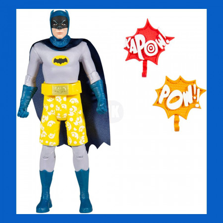 DC Retro akčná figúrka Batman 66 Batman Swim Shorts 15 cm
